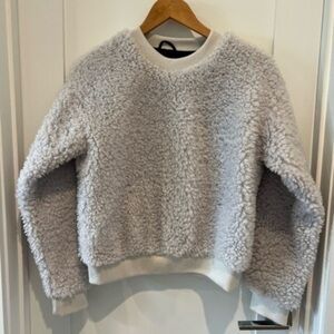 RtA faux shearling crewneck size S luxury minimalist K